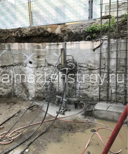 алмазная резка канатом