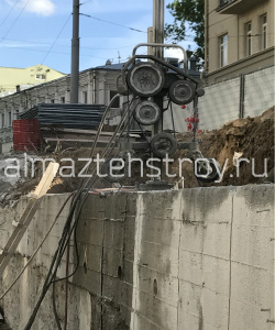 алмазная резка канатом