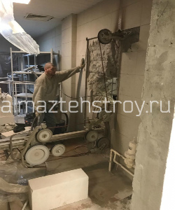 алмазная резка канатом