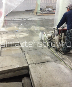 алмазная резка швонарезчиком