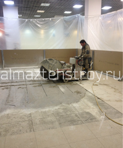 алмазная резка швонарезчиком