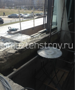 Алмазная резка бетона